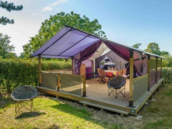 Bungalow Freeflower 37m² (2 Zimmer) überdachte Terrasse 13m²