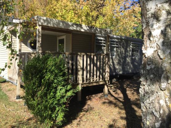 Stacaravan Confort 38 m² (3 kamers) + overdekt terras