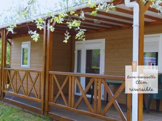 Chalet tradition -35m² + terrasse couverte de 15m²