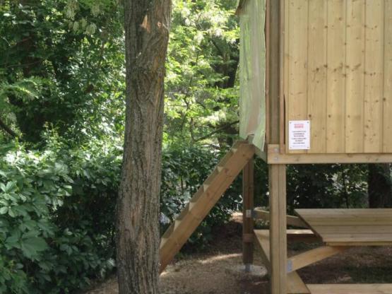 Cabin CAMPETOILE 5m² with river view (without sanitary facilities)