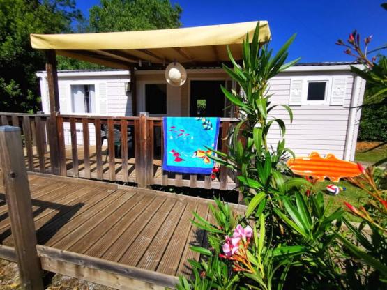 Stacaravan voor mindervaliden - 34m² - 2 slaapkamers - airconditioning