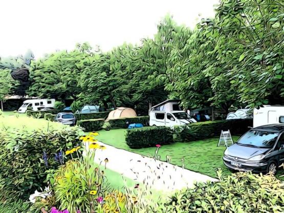 Platz NATURE  - Sur plan du camping de 26 à 49 -