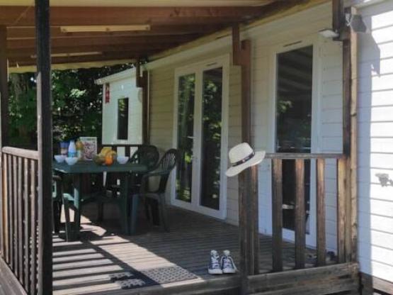 Mobil-home 25 m2 / 2chambres - Terrasse couverte TV