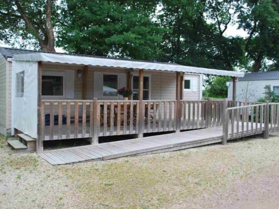 Confort Mobil-Home 36m² PMR 4/6 p. (2 chambres) + terrasse couverte