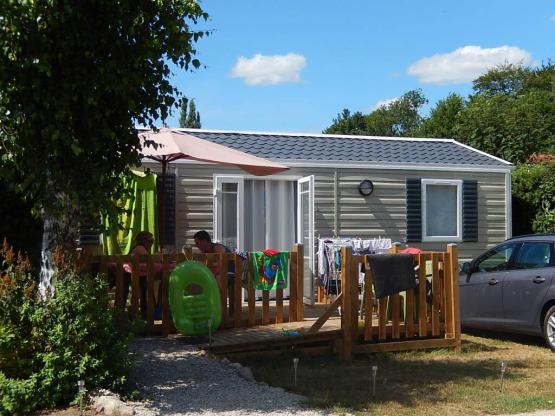 Bungalow Noisetier 33 m² PMR avec terrasse bois