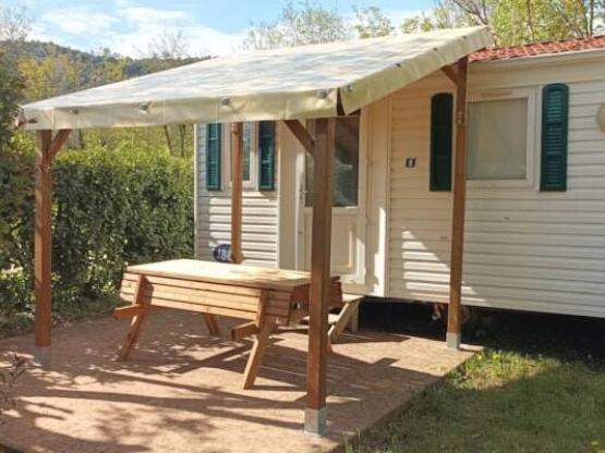 Mh 4 pers.  Le rétro + Terrasse Couverte