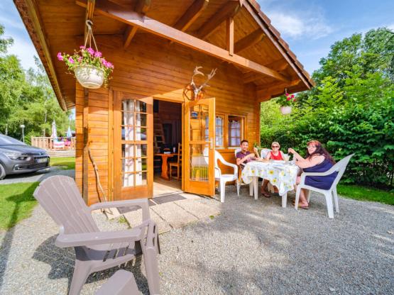 Chalet CONFORT Alpina 28 m² (1 chambre + 1 chambre mezzanine)