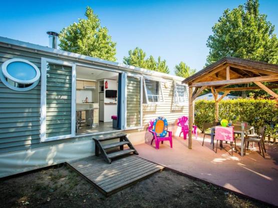 Mobilhome TIKI HUT Prestige 33m² 3 chambres