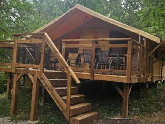 COTTON LODGE NATURE 25m² / 2 chambres - terrasse couverte (sans sanitaires privatifs)