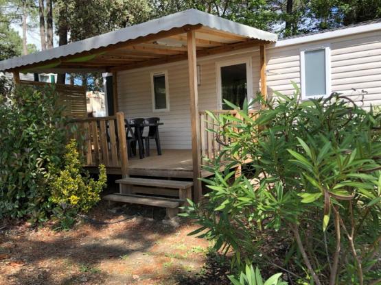 Mobil-home VENTOUX - 2 chambres + TV (2 adultes + 2 enfants)