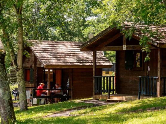 Houten Ecolodge Standard 1 kamer 12 à 17m² (zonder privé sanitair)