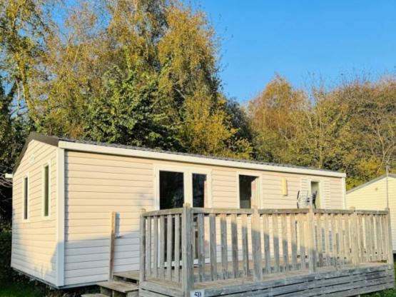 Mobil-home Confort 27m² dont terrasse 2 chambres + TV
