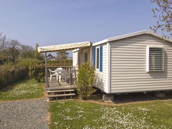 Mobilhome Confort 27m² - 2 Habitaciónes- terrasse couverte