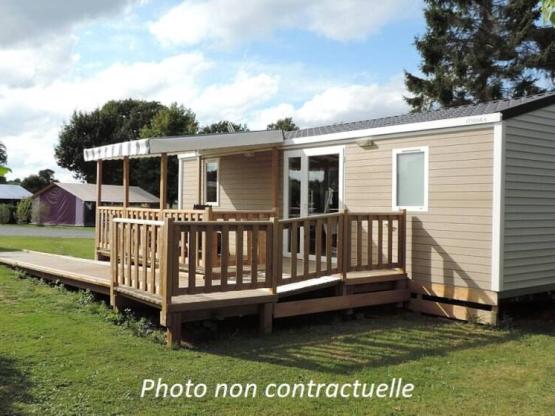 Mobil home Java 30m2 (2 chambres) + terrasse PMR