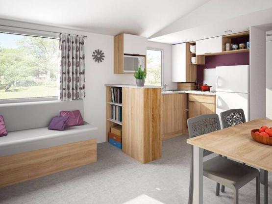 Stacaravan CONFORT 4 slaapkamers