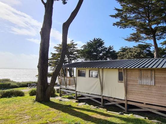 Chalet sur pilotis VUE MER 32m² + terrasse 10m²