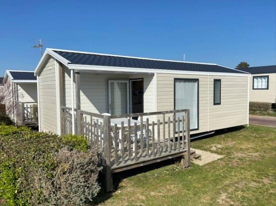 Mobilheim Komfort Terrasse