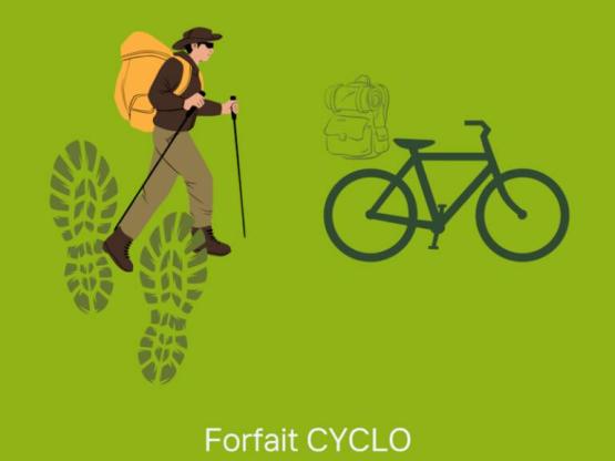 Forfait CYCLO, RANDO OU MOTO