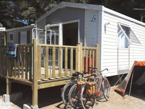 Mobil home Confort 1 chambre + terrasse - Vue Mer