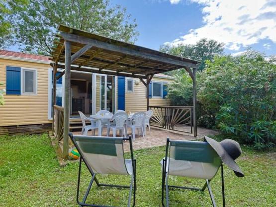 MOBIL-HOME COSY XL 6 CLIMATISE : 3 Chambres