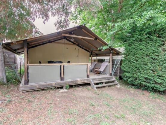 Tente Lodge Cap Bénat - 34m² - 2 chambres - terasse couverte 15m²