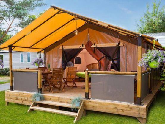 Tente Lodge VICTORIA *** 2 chambres / avec sanitaires