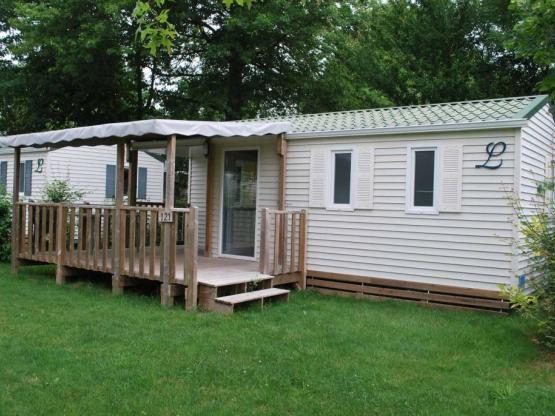 Standard Mobil Home Louisiane 28m² 4/6 p. (2 chambres) + terrasse couverte