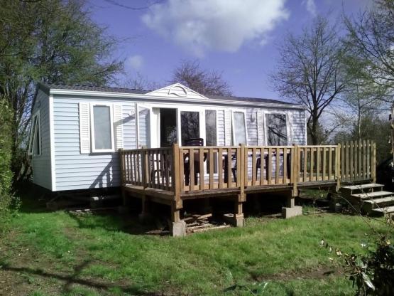 Mobil-home 33m² - 3 chambres- terrasse couverte
