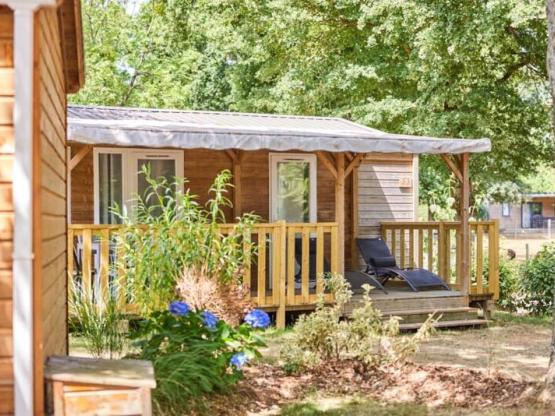 Premium Mobil-Home 36m² 4/6 p. (2 chambres, 2 SDB) + terrasse couverte