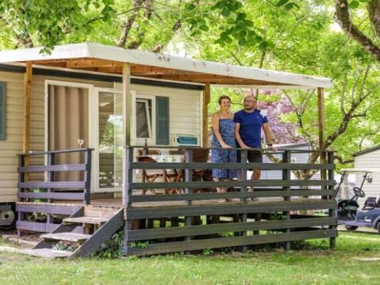 Mobil home Confort 27m² 2 chambres + Terrasse couverte 12m²