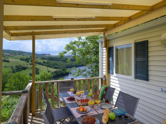 Mobil-home Vue Loire Confort 27m² / 2 chambres