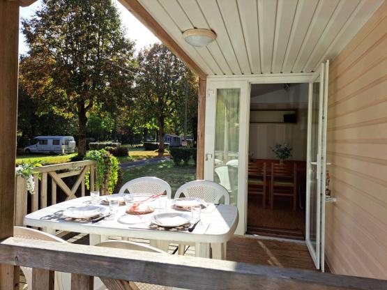 Stacaravan 2 slaapkamers