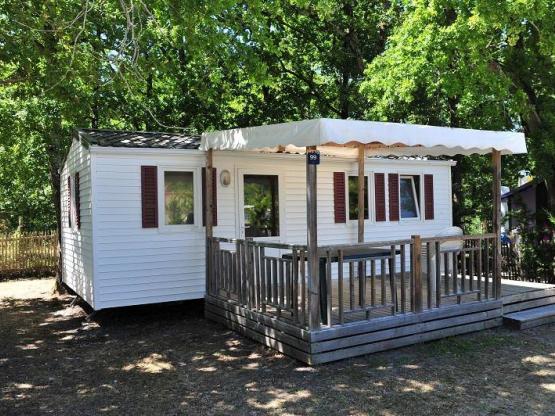 Mobil home CONFORT 26m² - 2 chambres + Terrasse semi couverte