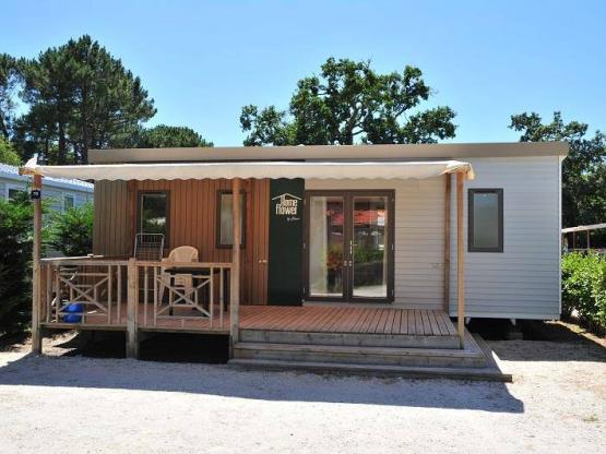 Mobil home PREMIUM TV 31m² - 3 chambres + Terrasse couverte
