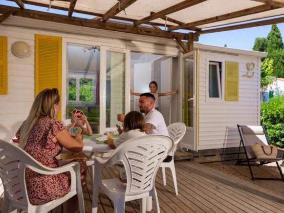 Stacaravan CONFORT 2 slaapkamers - 29m²