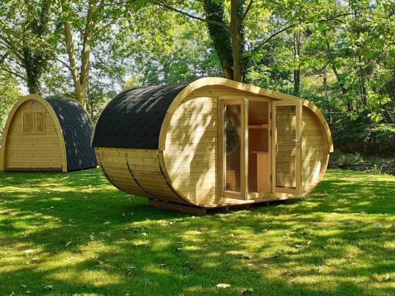 Hutte étape nature 12m² (climatisation - sans sanitaires)