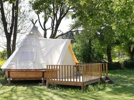 NOUVEAU! Tipi toile et bois