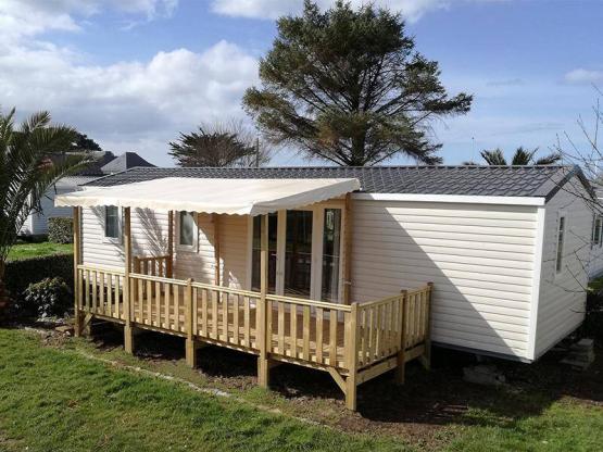 Mobil home Premium 38m² - 4 chambres - terrasse couverte