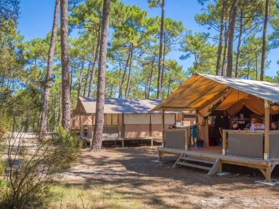 Lodge 30m² zonder privé sanitair