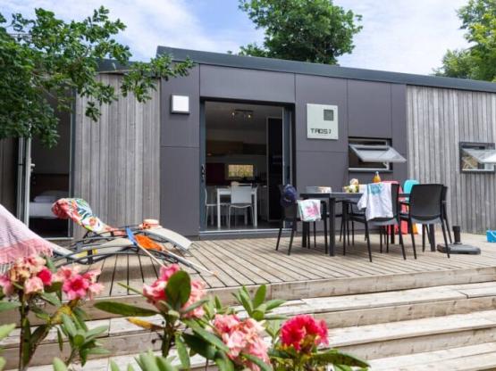 Sunêlia Luxe Taos 3 chambres 2 salles de bain 40 m² + grande terrasse en bois de 23 m²