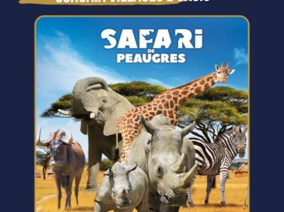 Pack hébergement + Safari Peaugres