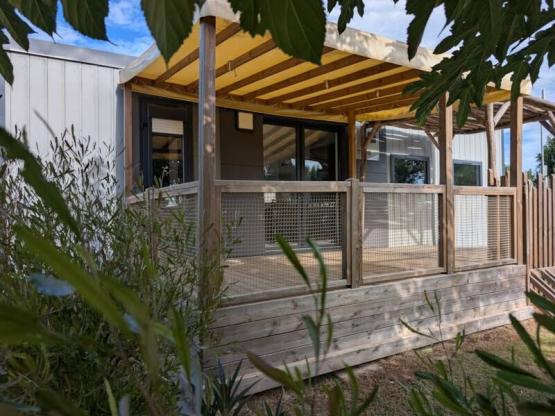 C- Mobil home Méditerranée - 3 chambres climatisé