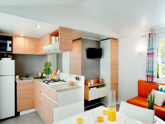 CHENE. Mobil Home 6 pers. 38 m²