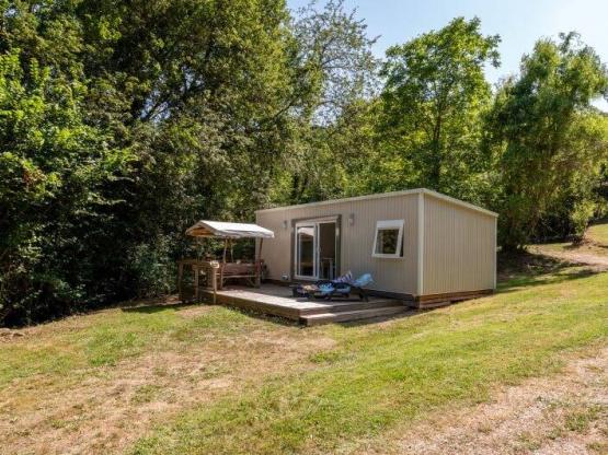 Mobil home Luxe 3 chambres - terrasse
