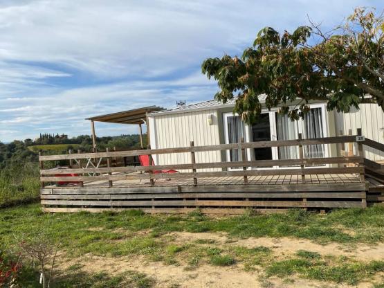 Stacaravan Comfort 32m² - airconditioning