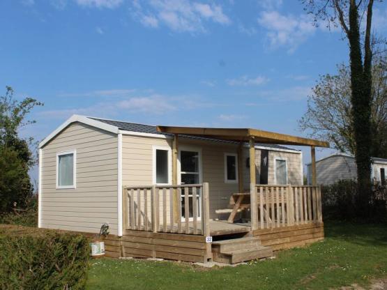 Mobil home Lodge 8073 3 chambres - 33 m² + terrasse semi couverte