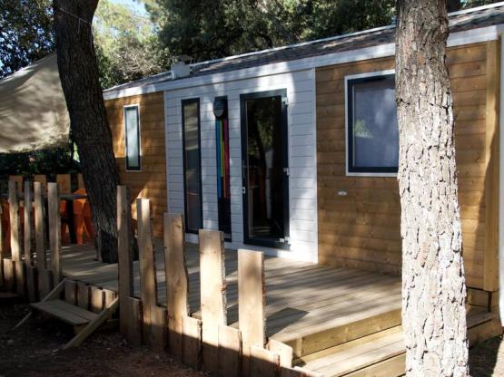 Stacaravan 2 slaapkamers CONFORT