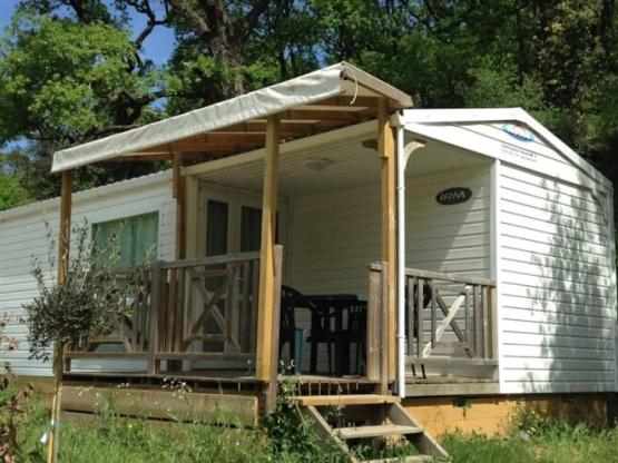 Mobil-home 2 chambres - ECO - Climatisé - Jusqu'à 4 personnes