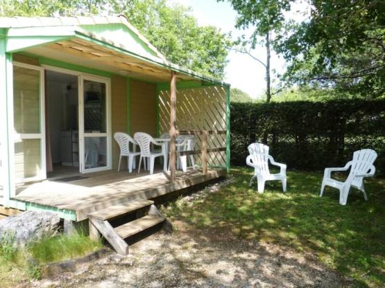 Chalet - 22m² - 2 chambres + terrasse couverte 10m²