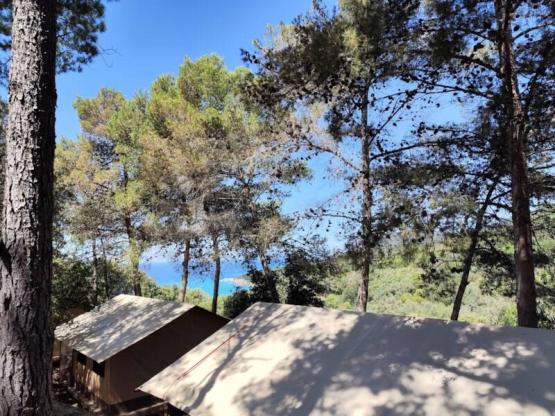 Tente Lodge VICTORIA - 2 chambres. 23 tentes (L01 à L21)